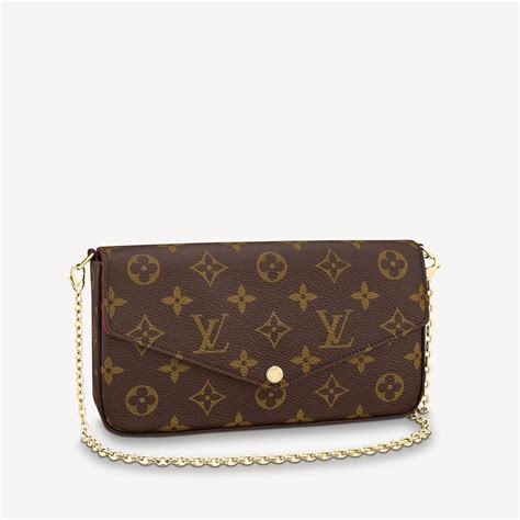 pochette felicie louis vuitton black|felicie pochette monogram.